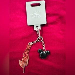 Mickey Mouse Signature Keychain